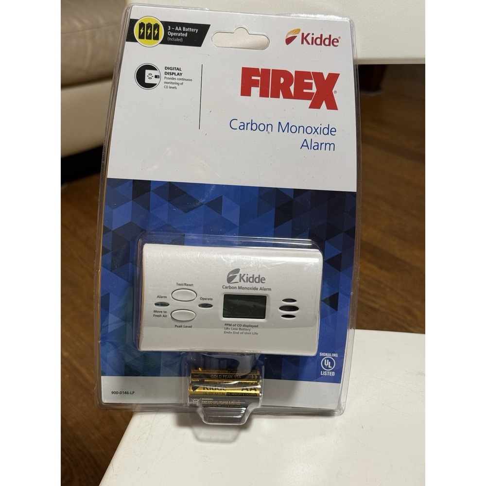 Kidde Carbon Monoxide Alarm with Digital Display KN-COPP-B-LPM | 900-0146-LP